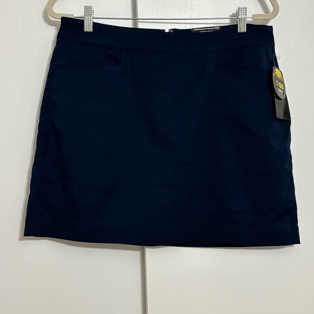 PGA TOUR Sports Skort Navy Women's 10